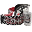 Gogle RIP N ROLL hybrid xl wild black/white roll o