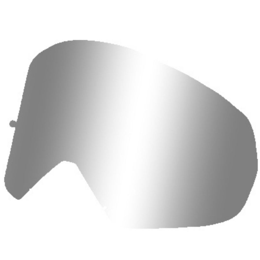 Szybka OAKLEY mayhem lustrzana srebrna