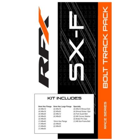 Zestaw śrub i nakrętek RFX Race Series Track Pack