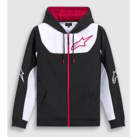 Bluza ALPINESTARS FLEECE SESSION V3 blk/wht/red L