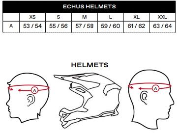Kask echus UFO orange white matt M