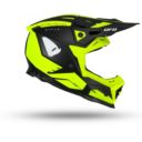 Kask echus UFO czarny/żółty fluo L
