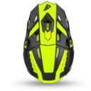Kask echus UFO czarny/żółty fluo L