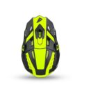 Kask echus UFO czarny/żółty fluo L