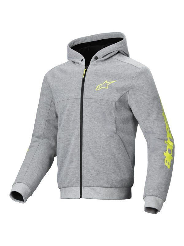 Bluza z kapturem ALPINESTARS CHROME V2 gy/ylw L