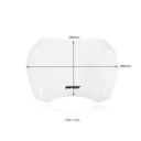 Szyba motocyklowa WRS SPORT HONDA SH 125 clear