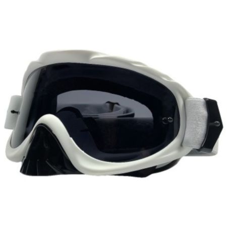 Gogle RIP N ROLL hybrid matt white tear off