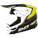 Kask SHOT RACE TRACER NEON YELLOW GLOSSY XS