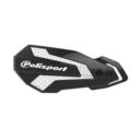 Handbary POLISPORT black/white KAWASAKI KX 250