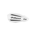 Handbary POLISPORT MX BULLIT white KAWASAKI KX 250