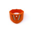 Osłona tłumika POLISPORT 340/400 orange