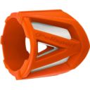 Osłona tłumika POLISPORT 340/400 orange