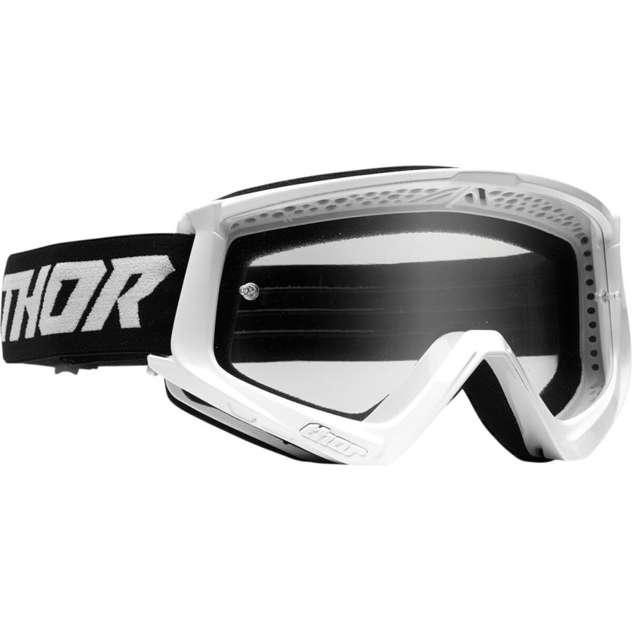 Gogle THOR combat racer wh/bk