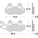 Klocki hamulcowe SBS STREET EXCEL YAMAHA BT 1100