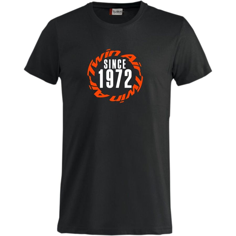 T-shirt damski TWIN AIR czarny M