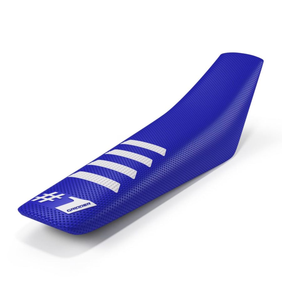 Pokrowiec na siedzenie ONEGRIPPER ribbed bl/wht