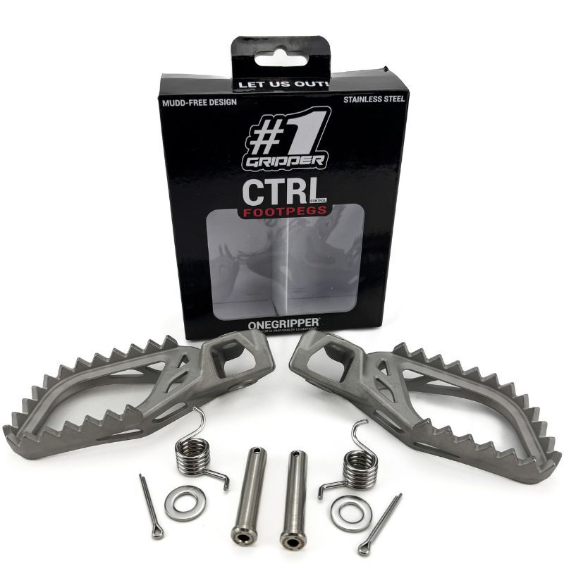 Podnóżki ONEGRIPPER KTM/HQV/GG 00/05 czarne