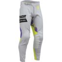 Spodnie THOR LAUNCHMODE BLEACH gray/acid 28