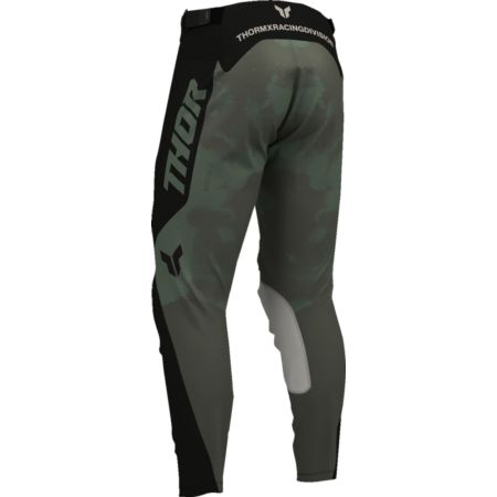 Spodnie THOR LAUNCHMODE BLEACH black/camo 28