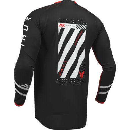 Bluza THOR LAUNCHMODE FUTURA black/red S