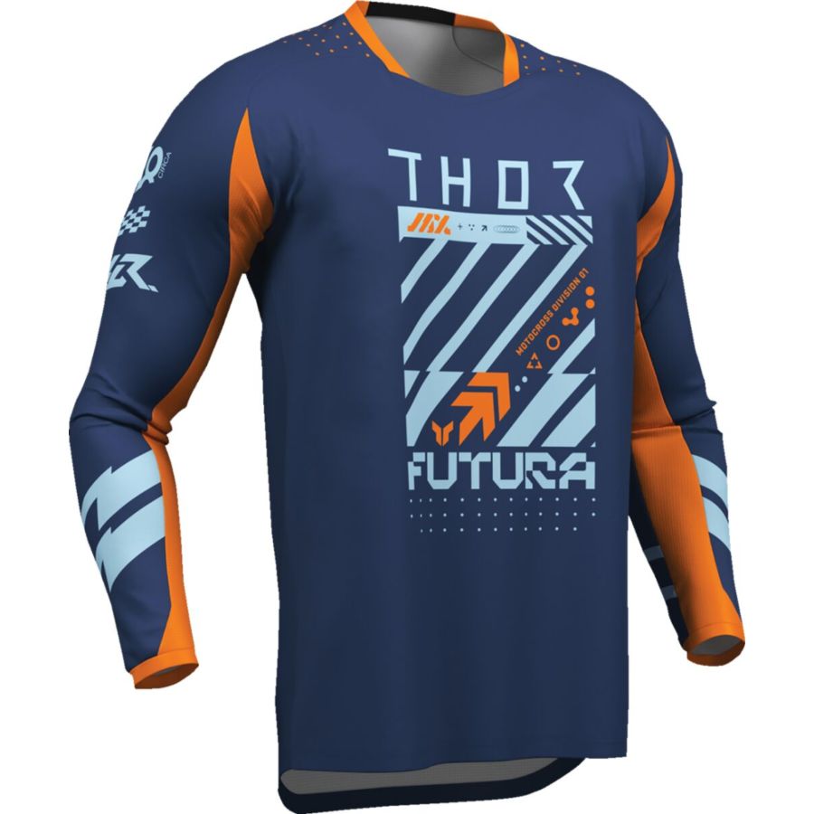 Bluza młodzieżowa THOR LAUNCHMODE FUTURA nv/or 2XS