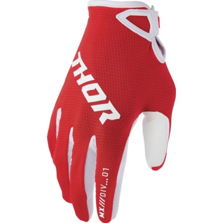 Rękawiczki THOR RIDEMODE STATIC red XS