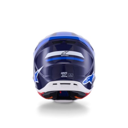 Kask ALPINESTARS SUPERTECH M7 RISE blue/white 2XL
