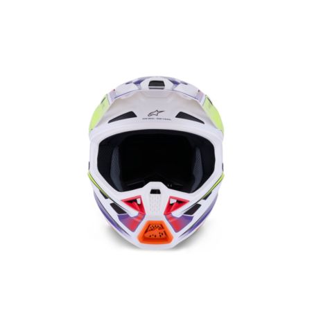 Kask ALPINESTARS SUPERTECH M7 FUSE wht/yllw/pu 2XL