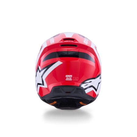 Kask ALPINESTARS SUPERTECH M3 HEAT red/wht/bk 2XL