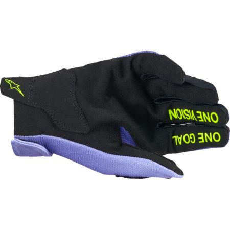 Rękawiczki ALPINESTARS YOUTH RADAR pur/ylw 2XS