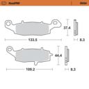 Klocki hamulcowe MOTO MASTER ROADPRO KAWASAKI ER-5