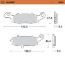 Klocki hamulcowe MOTO MASTER ROADPRO SUZUKI XF 650