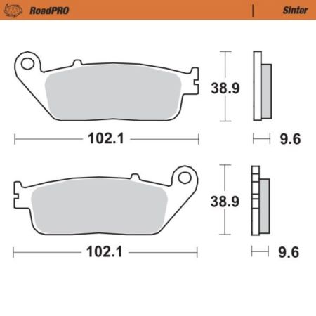 Klocki hamulcowe MOTO MASTER ROADPRO HONDA CB 500