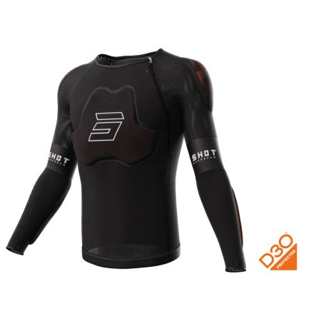 Koszulka SHOT TUŁÓW RACE_D3O BLACK L