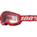 Gogle 100% STRATA 2 JR red clr