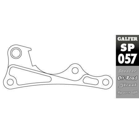 Adapter zacisku hamulcowego GALFER KAWASAKI KX 250