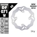 Tarcza hamulcowa GALFER WAVE 220 MM HONDA NES 125