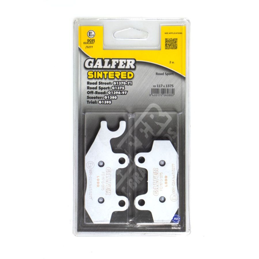 Klocki hamulcowe GALFER SPORT BAJAJ AVENGER 150