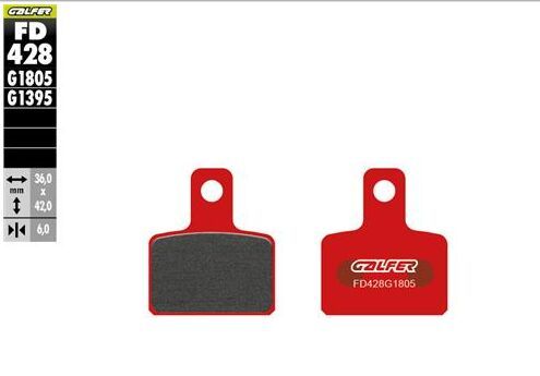 Klocki hamulcowe GALFER BETA EVO 125