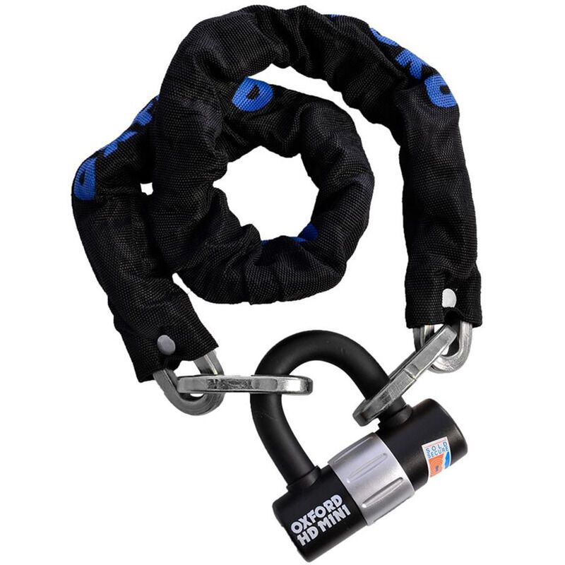 Łańcuch heavy duty z kłódką OXFORD dł. 2m ss