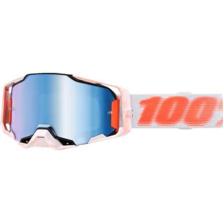 Gogle 100% ARMEGA TUBULAR mirror blue