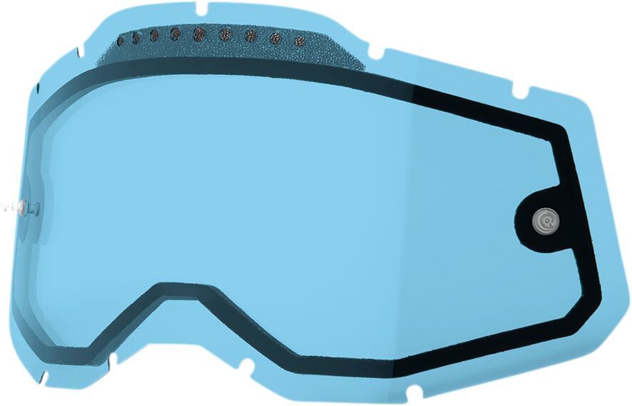 Szybka 100% rc2/ac2/st2 - vented dual pane blue ra
