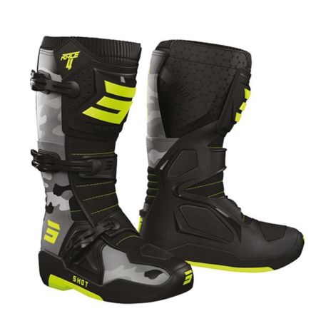 Buty SHOT RACE 4 CAMO NEON_YELLOW 39