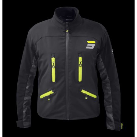 Kurtka SHOT CLIMATIC BLACK_NEON_YELLOW L