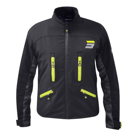 Kurtka SHOT CLIMATIC BLACK_NEON_YELLOW L