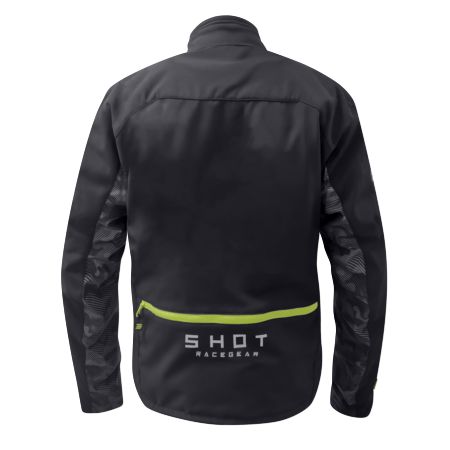 Kurtka SHOT CLIMATIC BLACK_NEON_YELLOW L