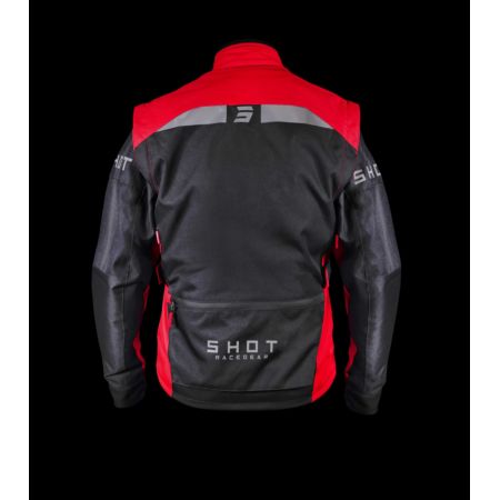 Kurtka SHOT RACETECH BLACK_RED L