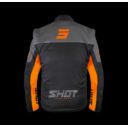 Kurtka SHOT SOFTSHELL LITE BLACK_ORANGE S