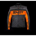 Kurtka SHOT SOFTSHELL LITE BLACK_ORANGE M