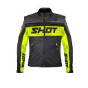 Kurtka SHOT SOFTSHELL LITE BLACK_NEON_YELLOW S